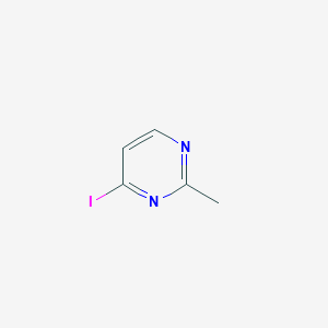 molecular formula C5H5IN2 B1291441 4-碘-2-甲基嘧啶 CAS No. 84586-49-2