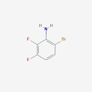 molecular formula C6H4BrF2N B1291456 6-溴-2,3-二氟苯胺 CAS No. 887579-74-0