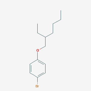 molecular formula C14H21BrO B1291472 1-Bromo-4-[(2-ethylhexyl)oxy]benzene CAS No. 164352-24-3