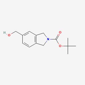 Tert-butyl 5-(hydroxymethyl)isoindoline-2-carboxylate