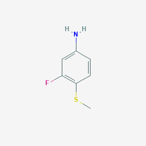 3-Fluoro-4-(methylthio)aniline