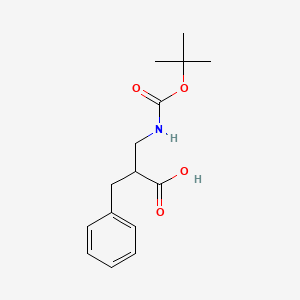 2-Benzyl-3-((tert-butoxycarbonyl)amino)propanoic acid