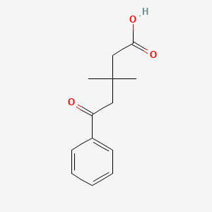 3,3-Dimethyl-5-oxo-5-phenylpentanoic acid