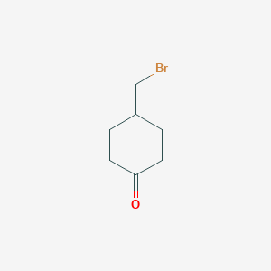 4-(Bromomethyl)cyclohexan-1-one
