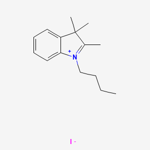 1-butyl-2,3,3-trimethyl-3H-indol-1-ium iodide