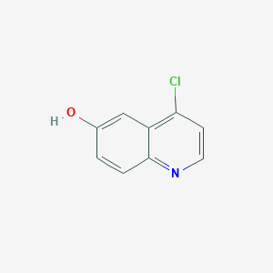 molecular formula C9H6ClNO B129154 4-氯-6-羟基喹啉 CAS No. 148018-29-5