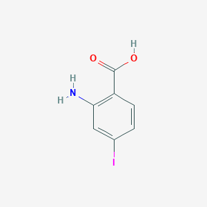 molecular formula C7H6INO2 B1291546 2-Amino-4-iodobenzoic acid CAS No. 20776-54-9