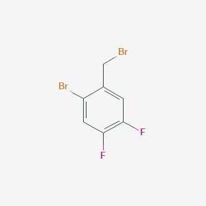 1-Bromo-2-(bromomethyl)-4,5-difluorobenzene