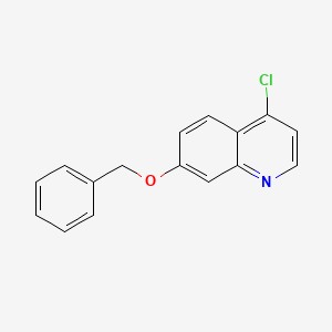 molecular formula C16H12ClNO B1291563 7-(Benzyloxy)-4-chloroquinoline CAS No. 178984-56-0