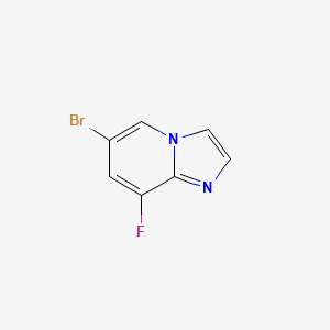 6-Bromo-8-fluoroimidazo[1,2-a]pyridine