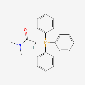 molecular formula C22H22NOP B12915718 N,N-Dimethyl-2-(triphenylphosphoranylidene)acetamide CAS No. 58131-63-8