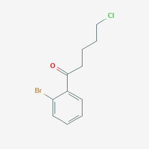 1-(2-Bromophenyl)-5-chloro-1-oxopentane