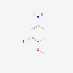 molecular formula C7H8INO B1291583 3-Iodo-4-methoxyaniline CAS No. 74587-12-5
