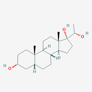 molecular formula C21H36O3 B129160 Pregnanetriol CAS No. 1098-45-9