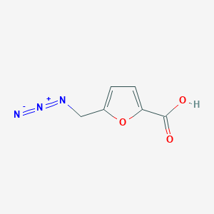 molecular formula C6H5N3O3 B1291603 5-(Azidomethyl)furan-2-carboxylic acid 