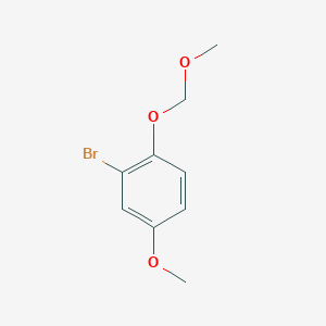 2-Bromo-4-methoxy-1-(methoxymethoxy)benzene