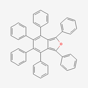 molecular formula C44H30O B12916090 Hexaphenylisobenzofuran CAS No. 16619-87-7