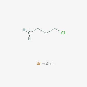 molecular formula C4H8BrClZn B129161 4-Chlorobutylzinc bromide CAS No. 155589-48-3