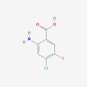 2-Amino-4-chloro-5-iodobenzoic acid