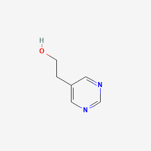 molecular formula C6H8N2O B1291618 2-(Pyrimidin-5-yl)ethanol CAS No. 875251-47-1