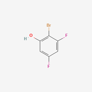 molecular formula C6H3BrF2O B1291640 2-Bromo-3,5-difluorophenol CAS No. 325486-43-9