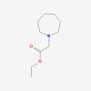 molecular formula C10H19NO2 B1291652 Ethyl azepan-1-ylacetate CAS No. 99176-11-1