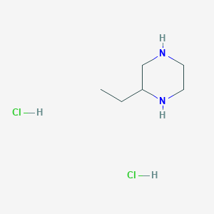 molecular formula C6H16Cl2N2 B1291657 2-Ethylpiperazine dihydrochloride CAS No. 438050-52-3