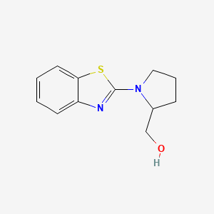(1-(Benzo[d]thiazol-2-yl)pyrrolidin-2-yl)methanol