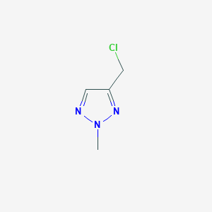 4-(Chloromethyl)-2-methyl-2H-1,2,3-triazole
