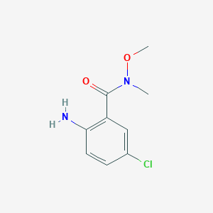 2-amino-5-chloro-N-methoxy-N-methylbenzamide