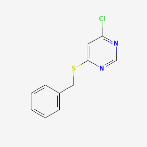 4-(Benzylsulfanyl)-6-chloropyrimidine