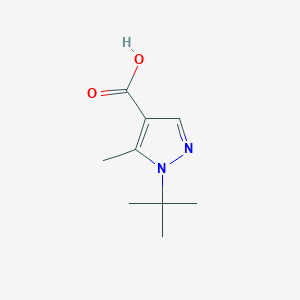 1-(tert-butyl)-5-methyl-1H-pyrazole-4-carboxylic acid