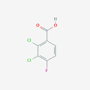 molecular formula C7H3Cl2FO2 B129167 2,3-二氯-4-氟苯甲酸 CAS No. 154257-76-8