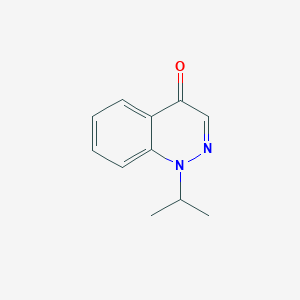 molecular formula C11H12N2O B12916725 1-(Propan-2-yl)cinnolin-4(1H)-one CAS No. 4964-40-3