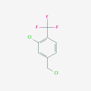3-Chloro-4-(trifluoromethyl)benzyl chloride
