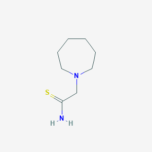 2-(Azepan-1-yl)ethanethioamide
