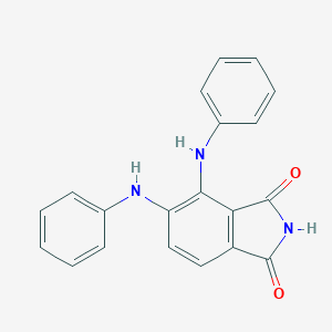 molecular formula C20H15N3O2 B129169 4,5-二苯胺邻苯二甲酰亚胺 CAS No. 157168-02-0