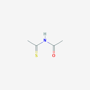 molecular formula C4H7NOS B12916987 N-Ethanethioylacetamide CAS No. 3542-00-5