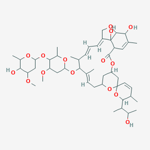 molecular formula C48H72O15 B012917 27-Hydroxyavermectin CAS No. 109084-58-4