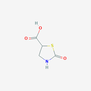 molecular formula C4H5NO3S B129170 2-Oxo-1,3-thiazolidine-5-carboxylic acid CAS No. 145283-66-5