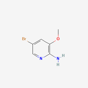 molecular formula C6H7BrN2O B1291706 5-Bromo-3-methoxypyridin-2-amine CAS No. 42409-58-5
