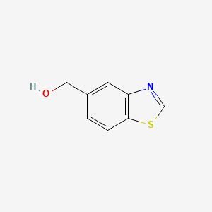 molecular formula C8H7NOS B1291708 苯并[d]噻唑-5-基甲醇 CAS No. 394223-37-1
