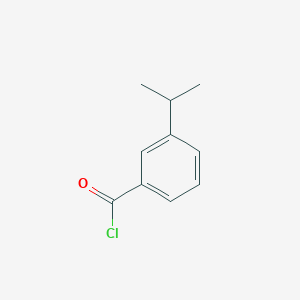 molecular formula C10H11ClO B1291710 3-Isopropylbenzoyl chloride CAS No. 325770-58-9