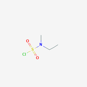 molecular formula C3H8ClNO2S B1291719 Ethyl(methyl)sulfamoyl chloride CAS No. 35856-61-2