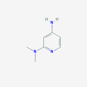 molecular formula C7H11N3 B1291724 N2,N2-二甲基吡啶-2,4-二胺 CAS No. 90008-36-9