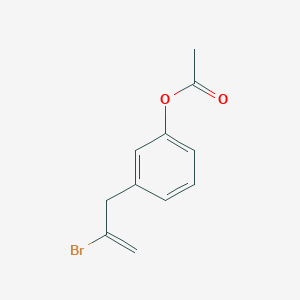 3-(3-Acetoxyphenyl)-2-bromo-1-propene