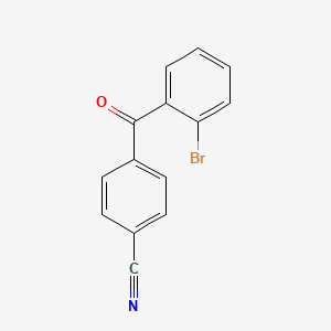 B1291786 2-Bromo-4'-cyanobenzophenone CAS No. 746651-77-4