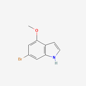 molecular formula C9H8BrNO B1291795 6-Bromo-4-methoxy-1H-indole CAS No. 393553-57-6