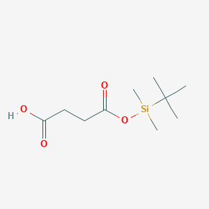 O-(tert-Butyl-dimethylsilyl)succinic acid