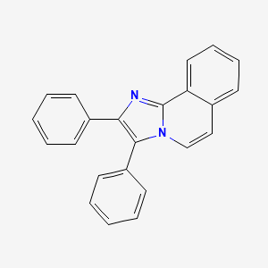 molecular formula C23H16N2 B12918153 2,3-Diphenylimidazo[2,1-A]isoquinoline CAS No. 58582-13-1